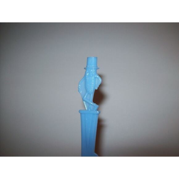 Mr Peanut Knife Planters Nuts Original Plastic 1950s Vintage Great Gift Blue NOS - Picture 2 of 4